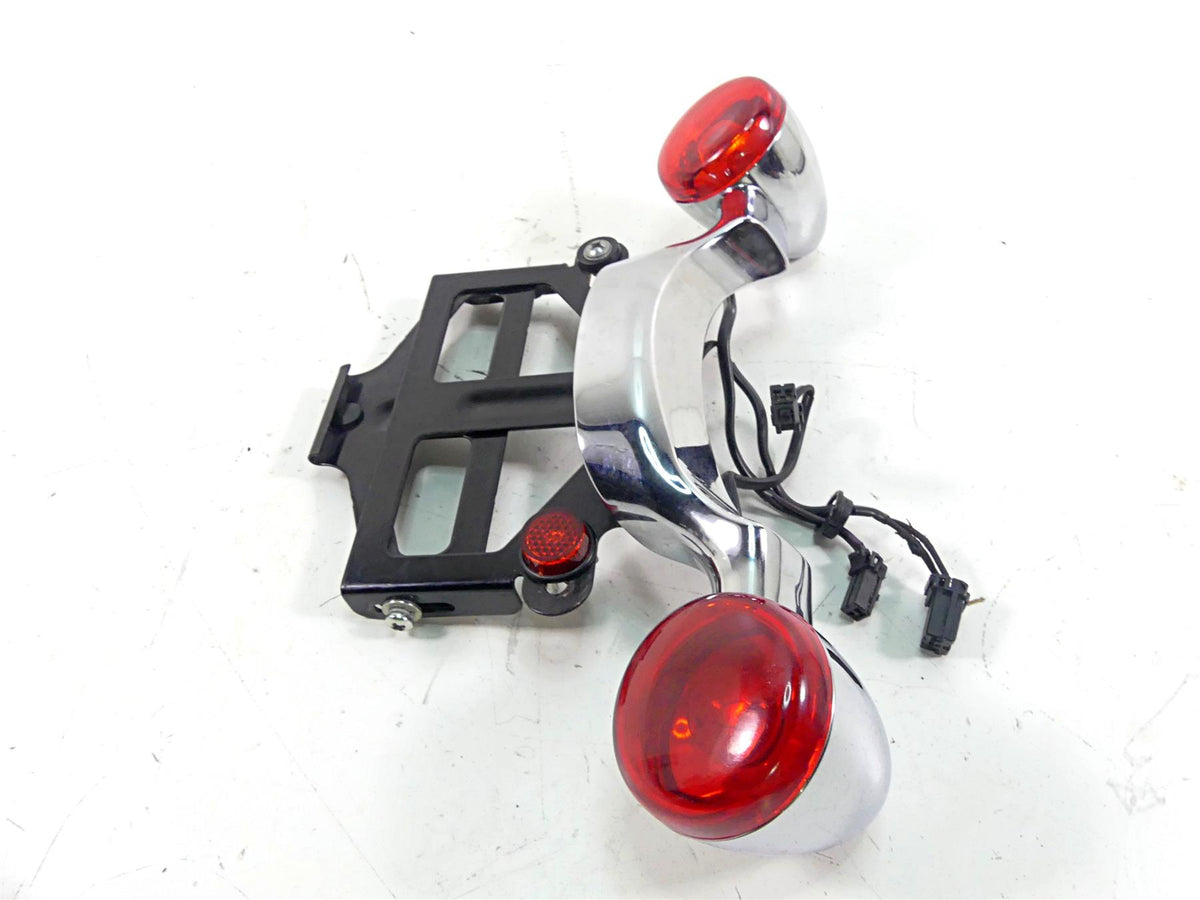 2008 Harley Touring FLHX Street Glide Rear Blinker Bar Plate Holder Set 68629-05 {{ shop.shopifyCountryName }} - Mototech271
