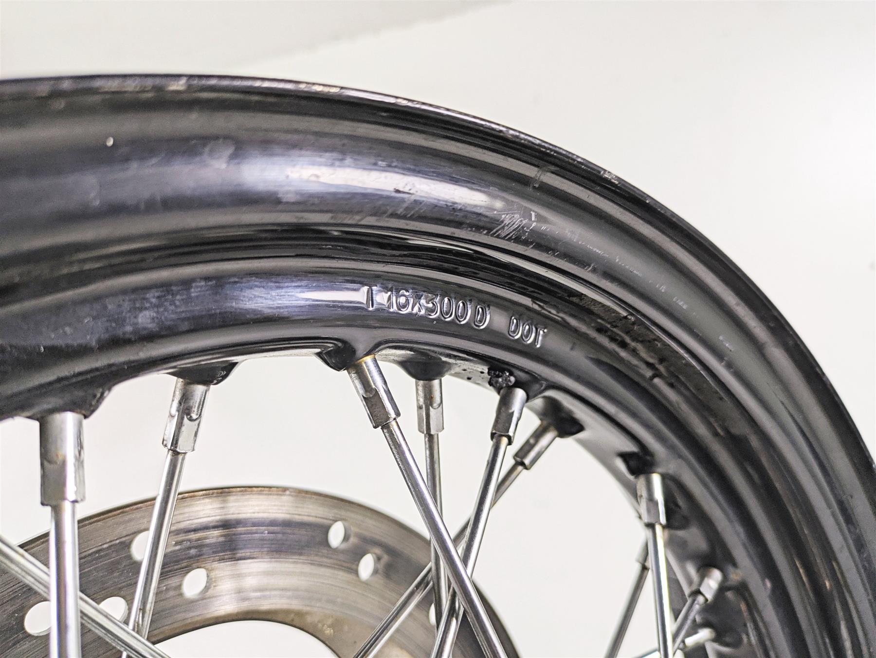 2014 Harley FLS Softail Slim Rear Wheel Rim 16x3 READ 55109-12 {{ shop.shopifyCountryName }} - Mototech271