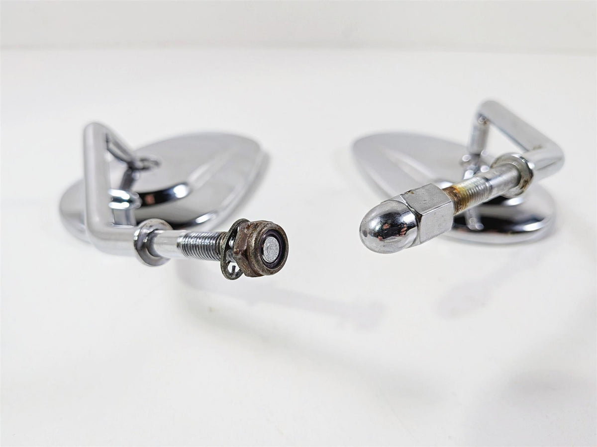 2006 Harley Sportster XL883 Low Rear View Mirror Set Chrome 91846-03B 91848-03B {{ shop.shopifyCountryName }} - Mototech271