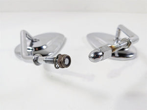 2006 Harley Sportster XL883 Low Rear View Mirror Set Chrome 91846-03B 91848-03B