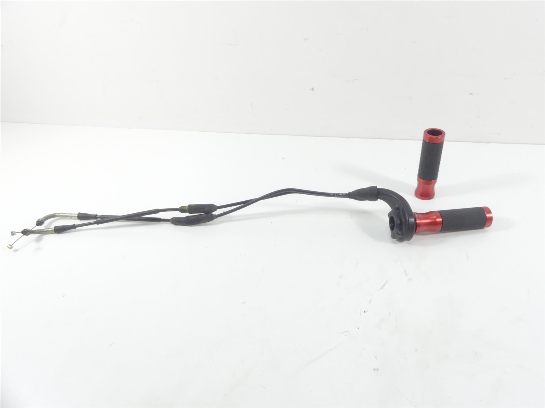 2008 Ducati 1098 S Right Hand Throttle Grip Cable Set 65420161A {{ shop.shopifyCountryName }} - Mototech271