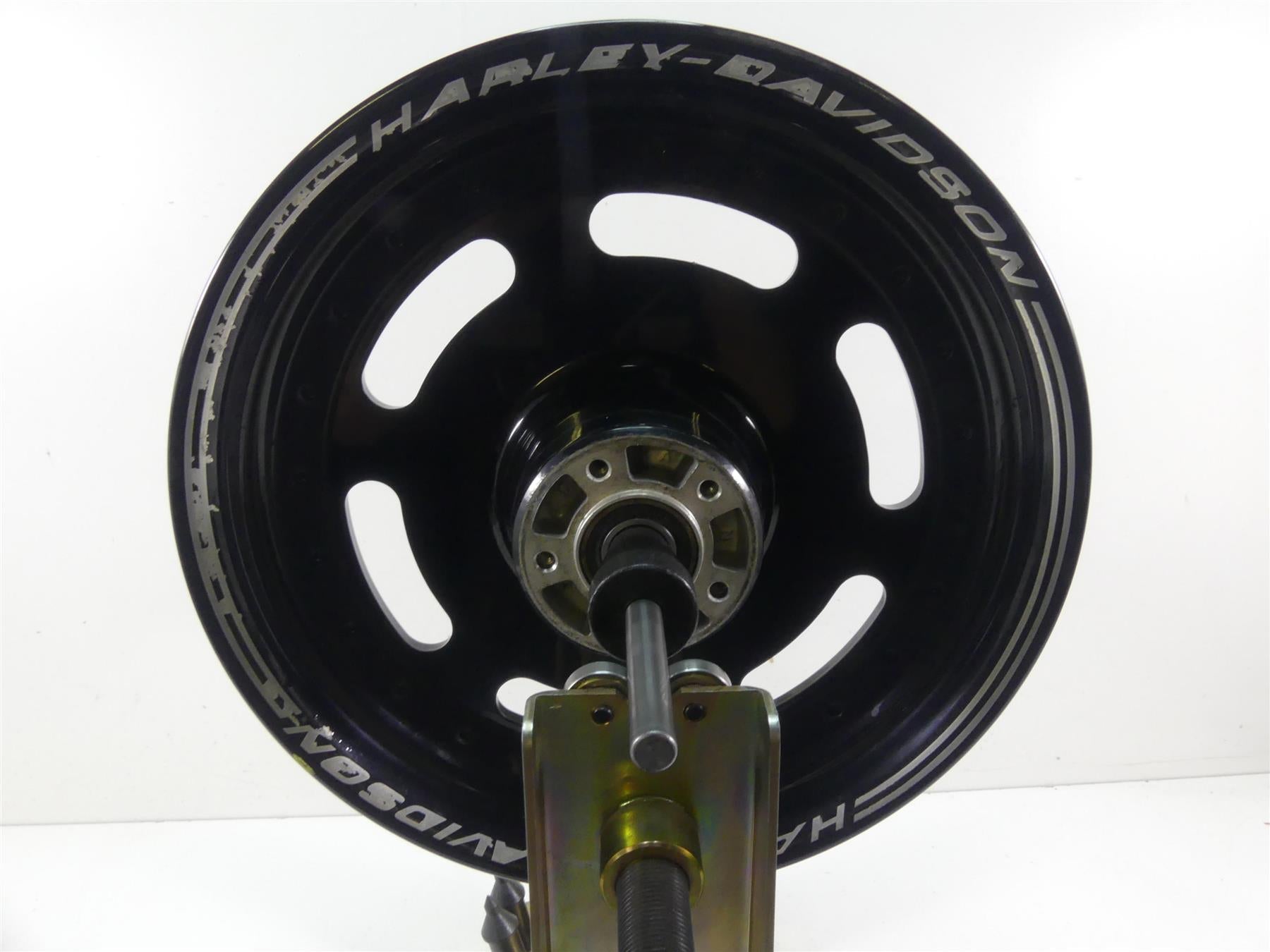 2015 Harley FXDF Dyna Fat Bob Straight Front Cast Wheel Rim 16x3 43300254 {{ shop.shopifyCountryName }} - Mototech271