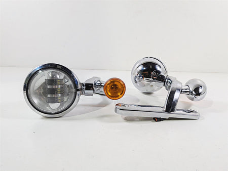 2014 Harley Touring FLHTK Electra Glide Front Spot Light Blinker Set 68000021 68000022-Mototech271