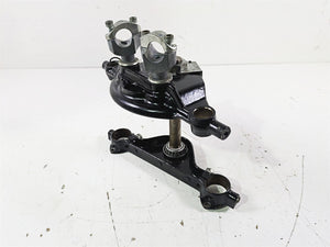 2003 Harley Touring FLHTCUI E-Glide 100th Upper Lower Triple Tree Set 45446-87A