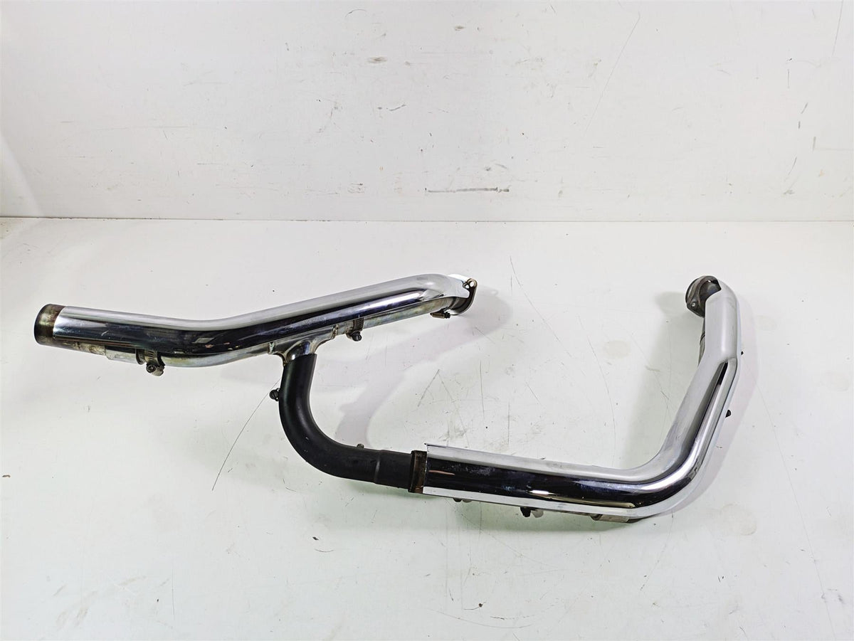 2002 Harley Dyna FXDL Low Rider Oem Exhaust Pipe Header Set 65668-98 65669-98 {{ shop.shopifyCountryName }} - Mototech271