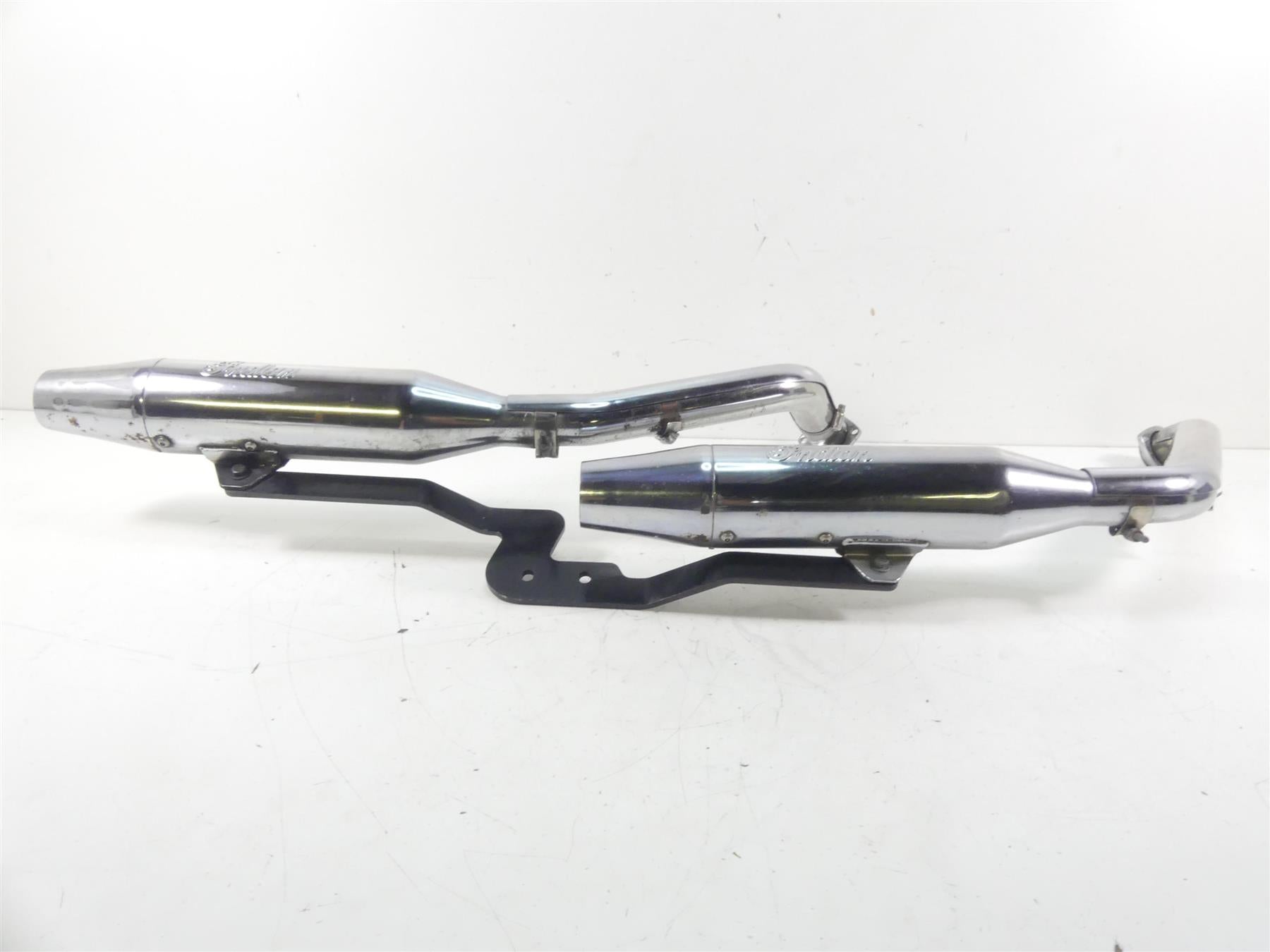 2001 Indian Centennial Scout Exhaust Header Muffler Set -Read 027-2148 027-2147 {{ shop.shopifyCountryName }} - Mototech271