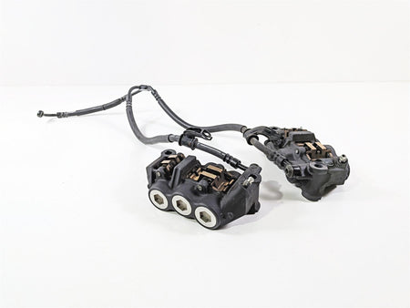 2008 Yamaha YZF R1 RN19 Front Brake Caliper Set 6 Piston & Lines 4C8-2580T-01-00 {{ shop.shopifyCountryName }} - Mototech271