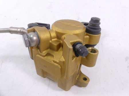 2009 Triumph Street Triple 675R Rear Nissin Brake Caliper + Mount T2307352 {{ shop.shopifyCountryName }} - Mototech271