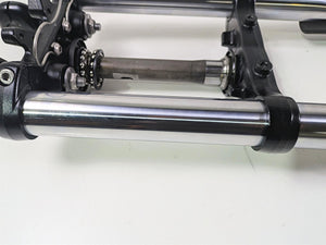 2013 Triumph Bonneville Front Forks & Triple Tree + Axle Set T2040532 T2040533