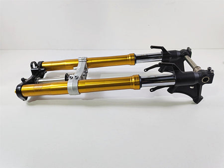 2008 Yamaha YZF R1 RN19 Straight Golden Front Forks Triple Tree Set 4C8-23102-00-00 {{ shop.shopifyCountryName }} - Mototech271