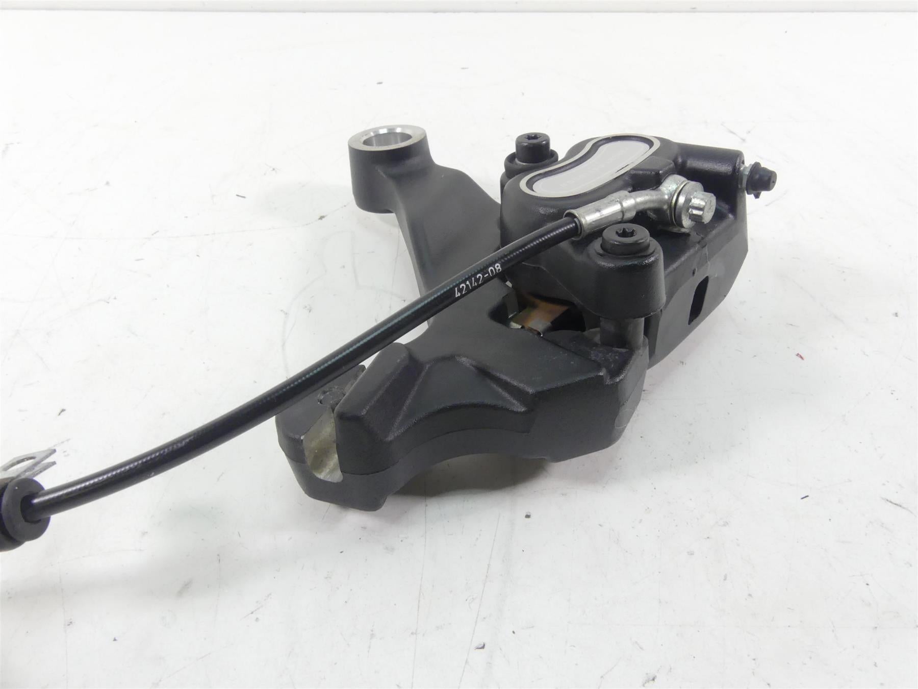 2009 Harley FXDF Dyna Fat Bob Rear Brake Caliper & Bracket for 25mm Axl 40908-08 {{ shop.shopifyCountryName }} - Mototech271