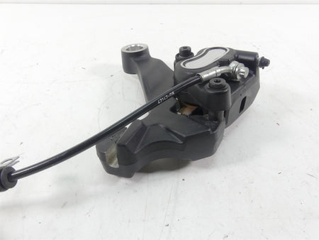 2009 Harley FXDF Dyna Fat Bob Rear Brake Caliper & Bracket for 25mm Axl 40908-08 {{ shop.shopifyCountryName }} - Mototech271