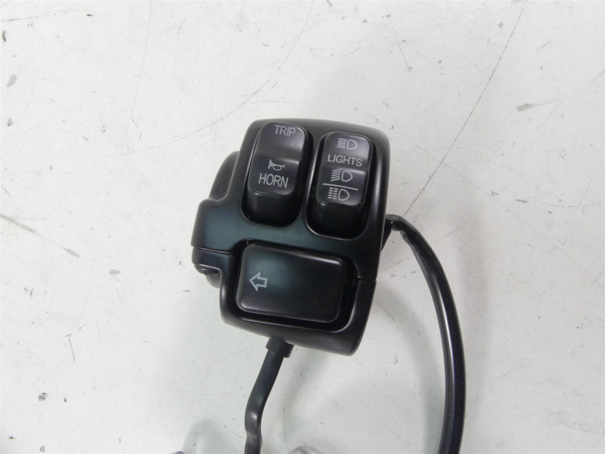 2014 Harley FXDL Dyna Low Rider Left Hand Control Switch & Blinker 72943-12 {{ shop.shopifyCountryName }} - Mototech271