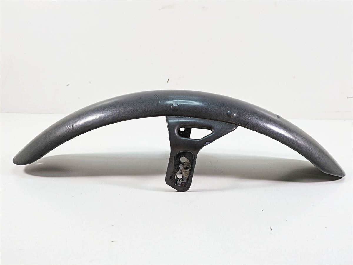 2009 Harley FXDC Dyna Super Glide Custom Front Fender Pewter Pearl 60139-06B {{ shop.shopifyCountryName }} - Mototech271