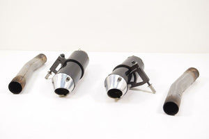 2008 Aprilia RSV2 RSV1000 R Aftermarket Exhaust Pipe Muffler Can Silencer Set