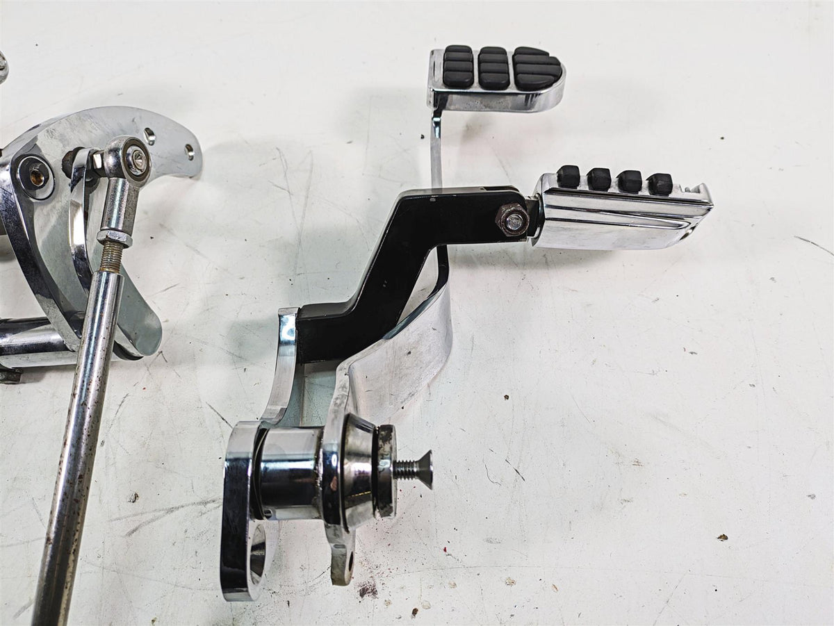 1999 Harley Dyna FXDL Low Rider Forward Raised Footpeg Rest Shifter Brake Pedal {{ shop.shopifyCountryName }} - Mototech271