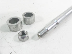 2014 Harley FXDL Dyna Low Rider Front 25mm Axle Wheel Spindle & Spacers 41628-08