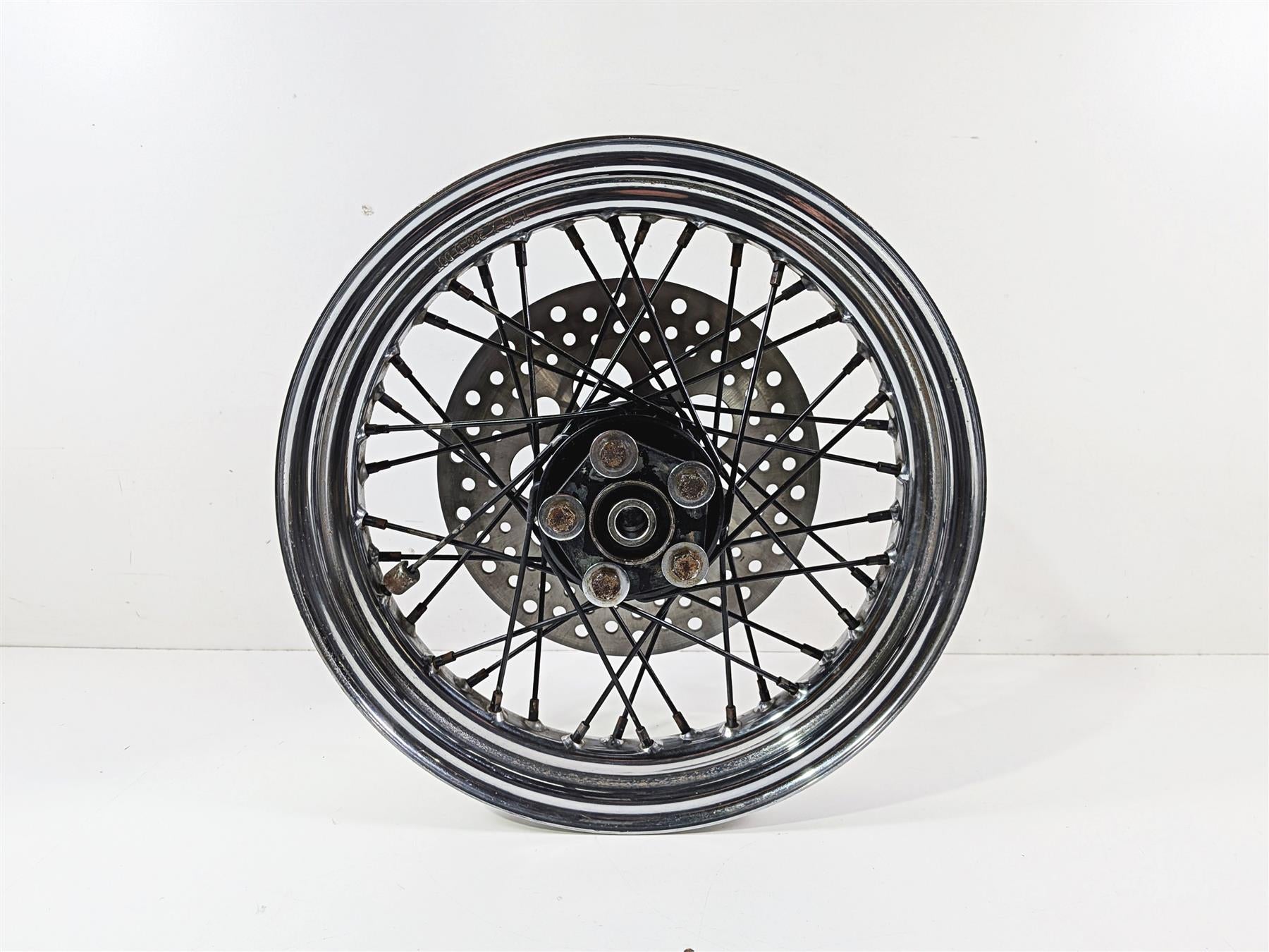 1996 Harley FLSTC Softail Heritage Rear Wheel Rim 16x3 40975-86 {{ shop.shopifyCountryName }} - Mototech271