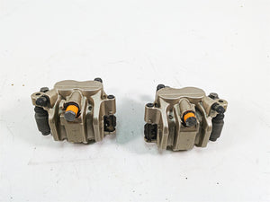 2012 Triumph Tiger 800XC ABS Nissin Front Brake Caliper Set T2022030 T2022031