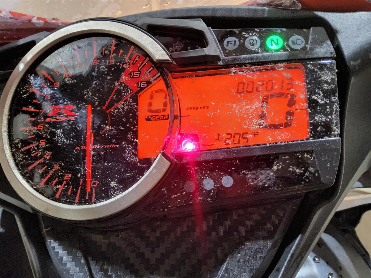 2022 Suzuki GSXR750 Speedometer Speedo Gauges Instrument - 2K Only 34120-15J10 {{ shop.shopifyCountryName }} - Mototech271