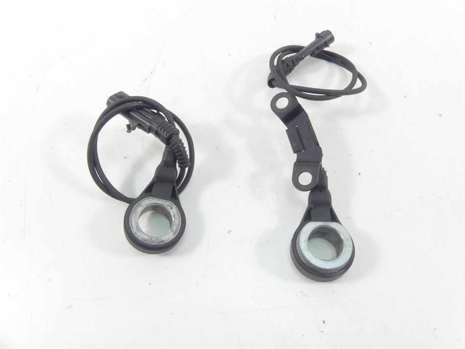 2013 Harley Touring FLHTP Electra Glide Abs Brake Wheel Speed Sensors 40615-08 {{ shop.shopifyCountryName }} - Mototech271