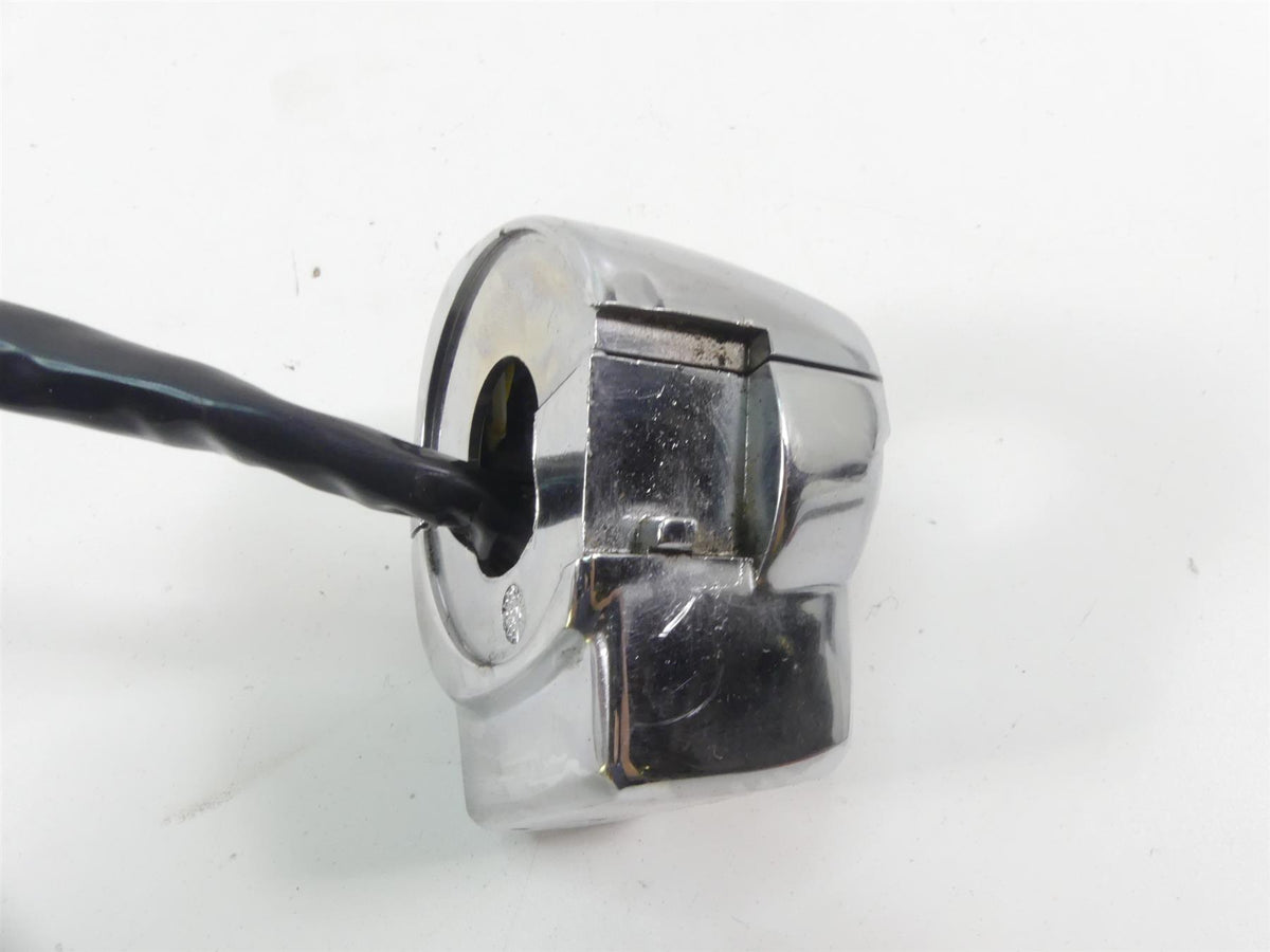 2004 Harley FLHTC SE CVO Electra Glide Left Hand Chrome Control Switch 71682-06 {{ shop.shopifyCountryName }} - Mototech271