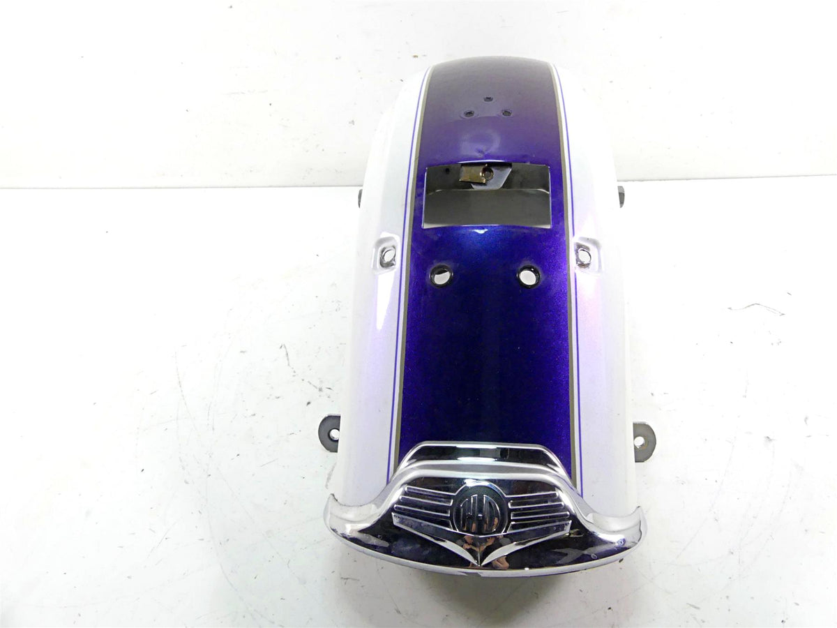 2010 Harley Touring FLHRC Road King Rear Fender White Ice Pearl 59728-09 {{ shop.shopifyCountryName }} - Mototech271