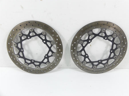 2008 Yamaha FZ1 Fazer Front Brake Disc Rotor Set 5D0-2581T-00-00 5D0-2581T-10-00 {{ shop.shopifyCountryName }} - Mototech271