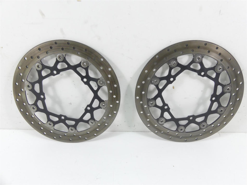 2008 Yamaha FZ1 Fazer Front Brake Disc Rotor Set 5D0-2581T-00-00 5D0-2581T-10-00 {{ shop.shopifyCountryName }} - Mototech271