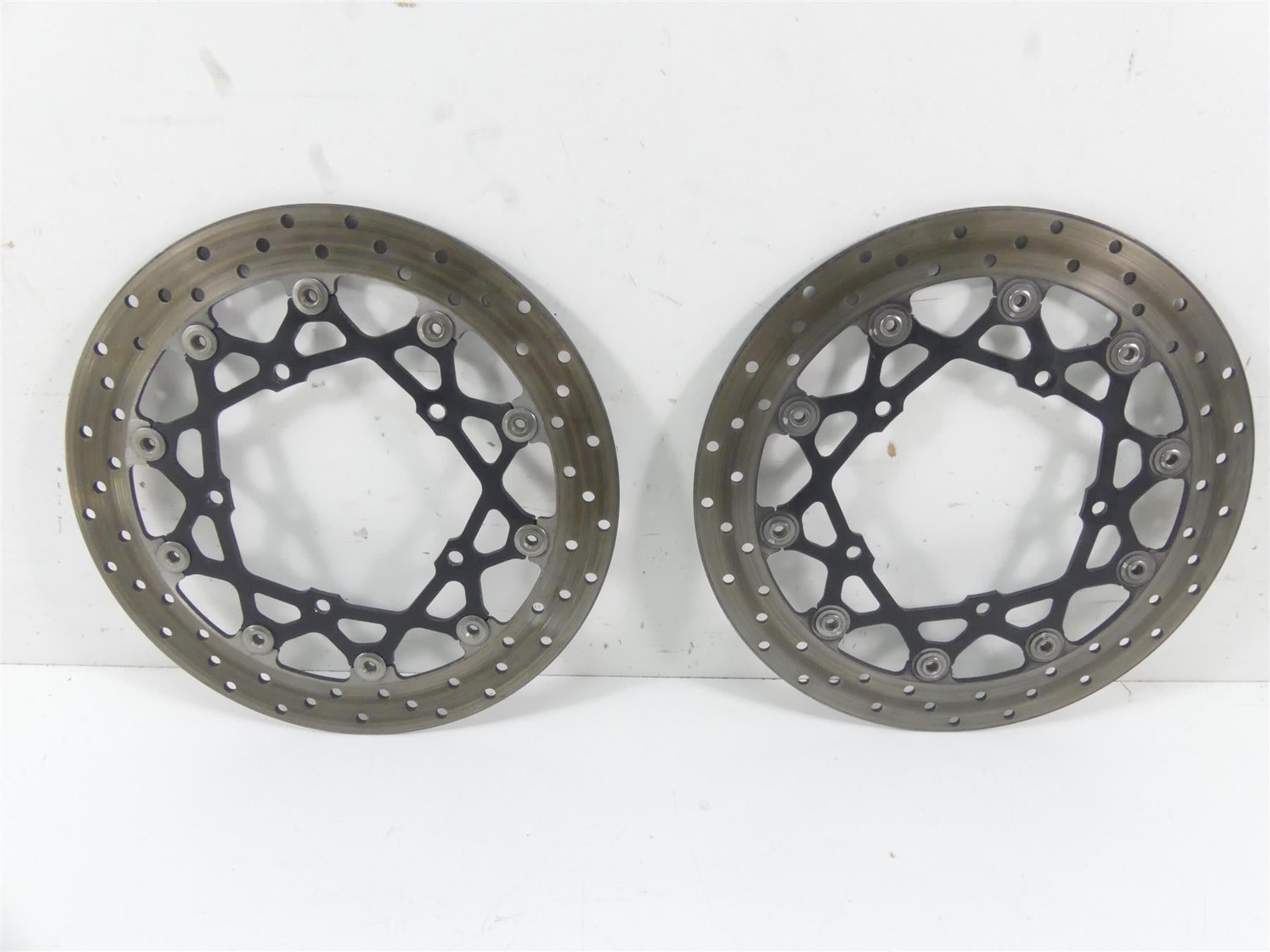 2008 Yamaha FZ1 Fazer Front Brake Disc Rotor Set 5D0-2581T-00-00 5D0-2581T-10-00 | Mototech271