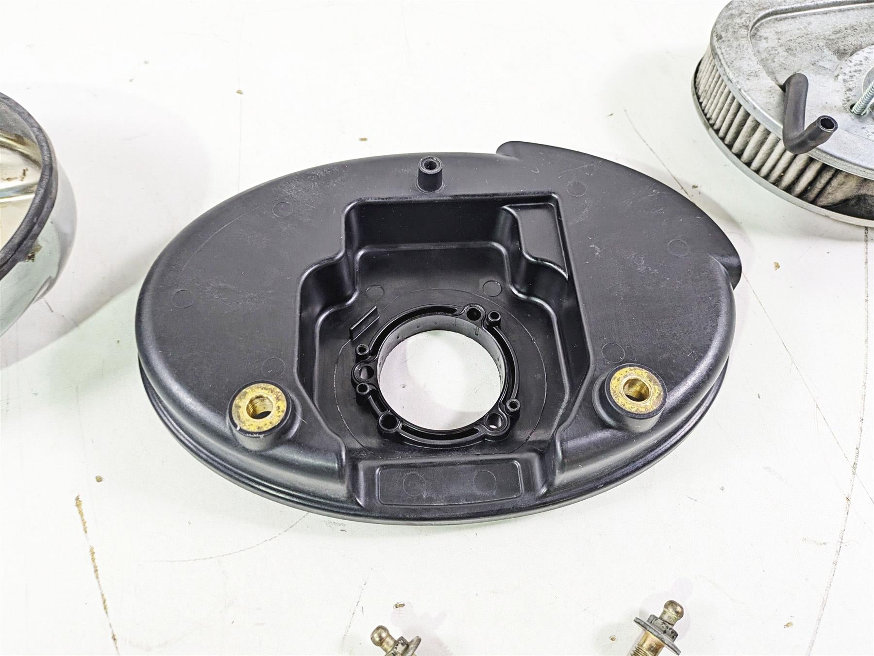 2009 Harley FXCWC Softail Rocker Air Cleaner Breather Filter Set 29581-08 {{ shop.shopifyCountryName }} - Mototech271