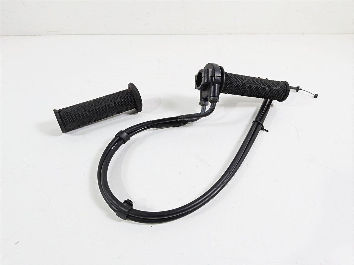 2008 Aprilia RSVR 1000 Factory Throttle Grip Handle Set AP8118566 {{ shop.shopifyCountryName }} - Mototech271