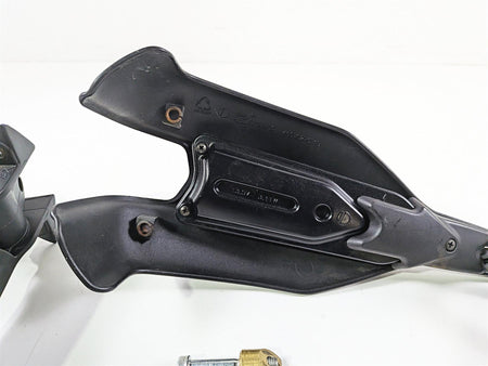 2009 Ducati Hypermotard 1100 S Left Hand Guard Mirror Turn Signal Set 46012711B-Mototech271
