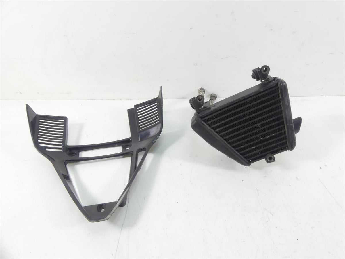 2006 Ducati 999 Biposto Oil Cooler Radiator + Cover & Lines 54840421A {{ shop.shopifyCountryName }} - Mototech271