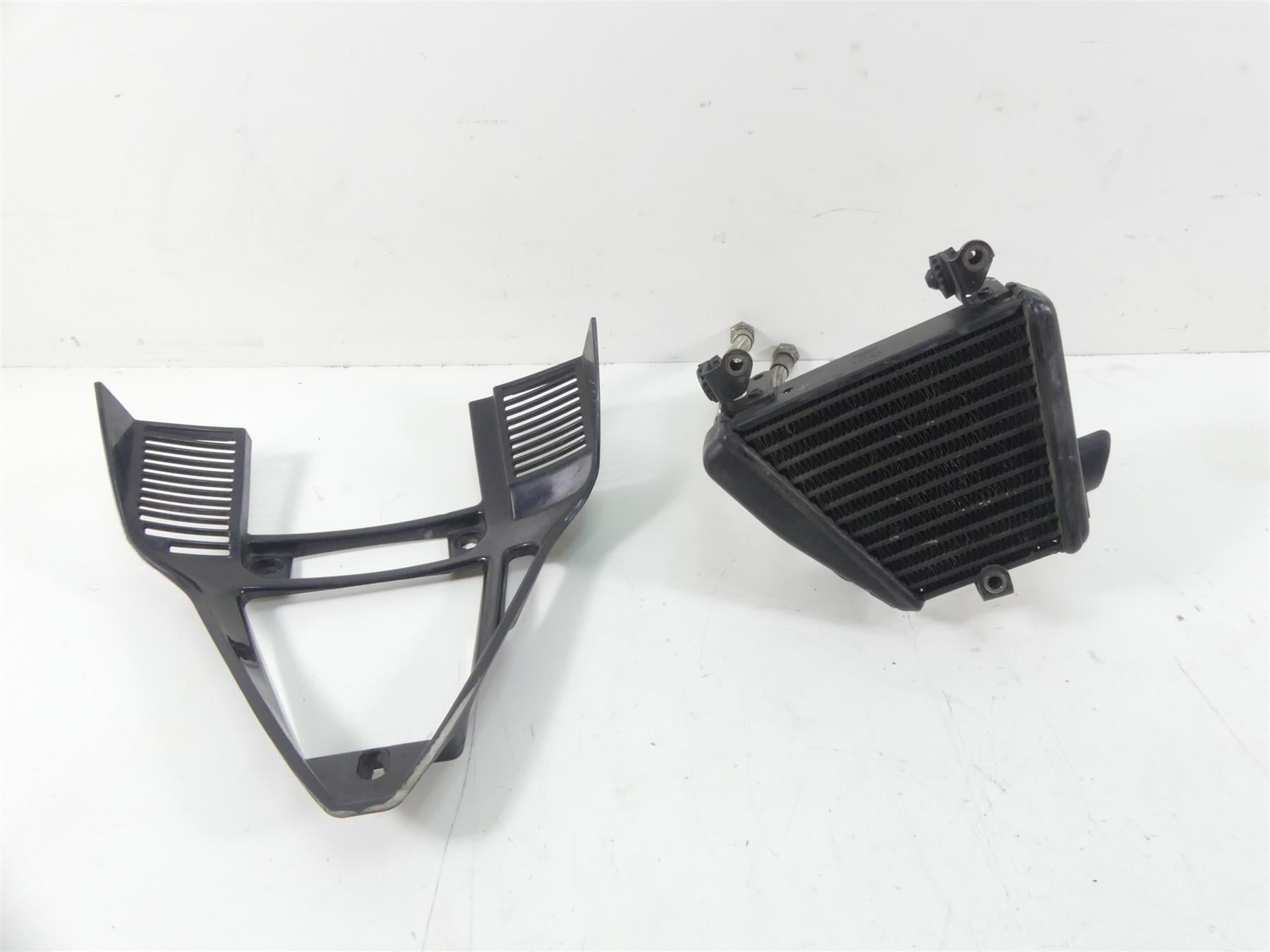 2006 Ducati 999 Biposto Oil Cooler Radiator + Cover & Lines 54840421A {{ shop.shopifyCountryName }} - Mototech271