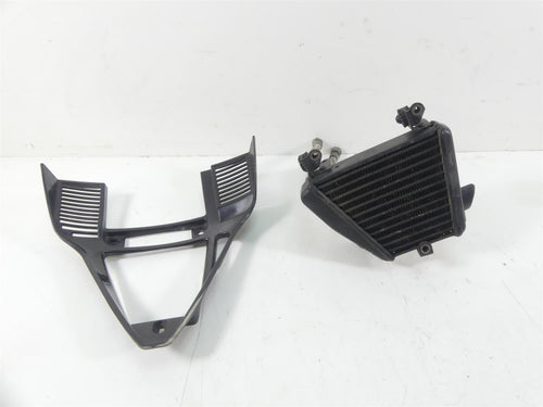 2006 Ducati 999 Biposto Oil Cooler Radiator + Cover & Lines 54840421A | Mototech271