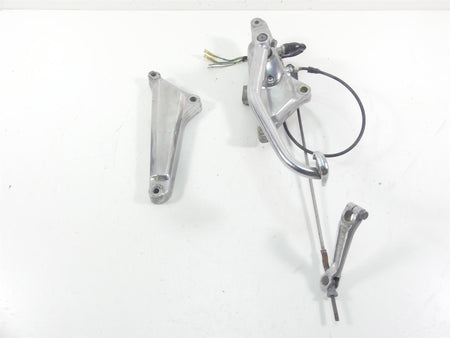 1977 Honda CB750 A Four Hondamatic Right Brake Pedal & Mounts Set 50600-393-771 {{ shop.shopifyCountryName }} - Mototech271