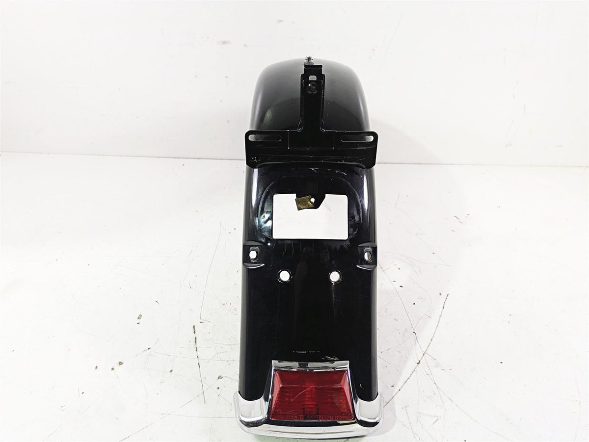 2016 Harley FLSTC Softail Heritage Rear Fender - Vivid Black 59144-06A {{ shop.shopifyCountryName }} - Mototech271