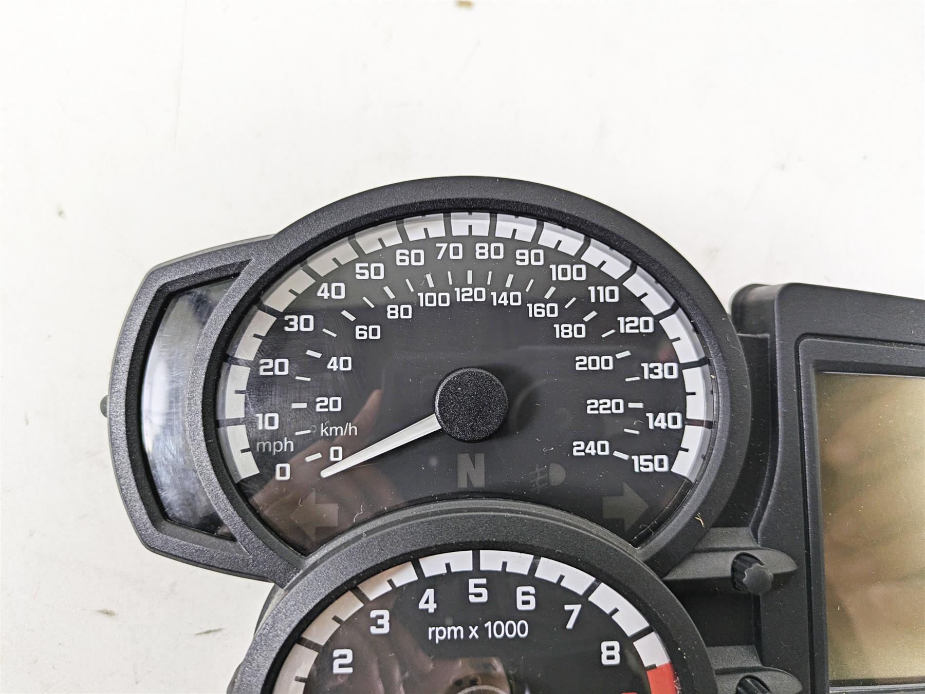 2016 BMW F800R K73 Speedometer Gauge Instrument Cluster 9K Only 62118537927 {{ shop.shopifyCountryName }} - Mototech271