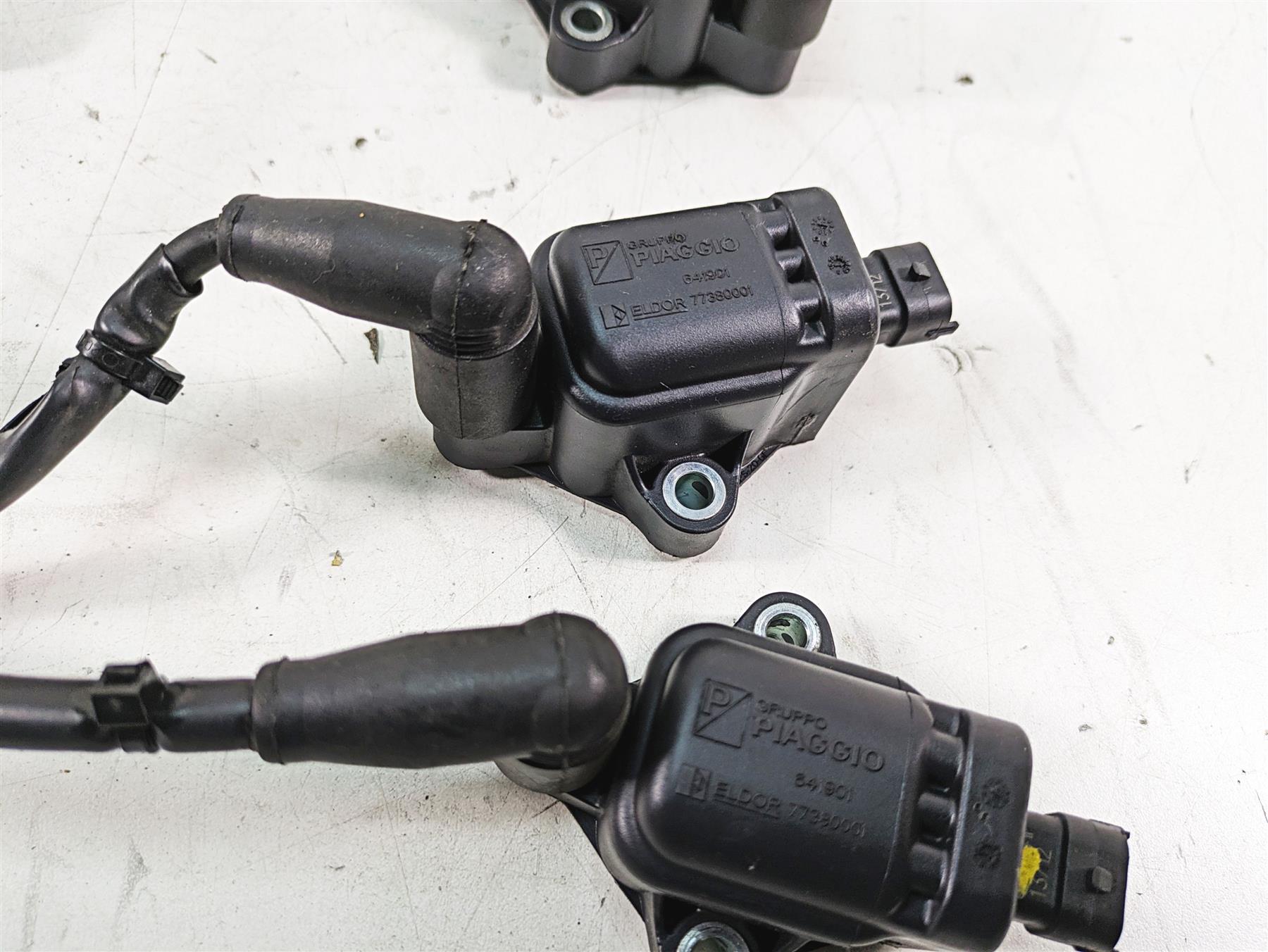 2014 Moto Guzzi California 1400 T Eldor Ignition Coil Plug Wire Set -Read 641901 {{ shop.shopifyCountryName }} - Mototech271