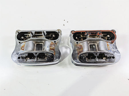 2003 Harley Sportster XL1200 Rocker Box Push Rod Cover Set 17581-01 17551-96 {{ shop.shopifyCountryName }} - Mototech271