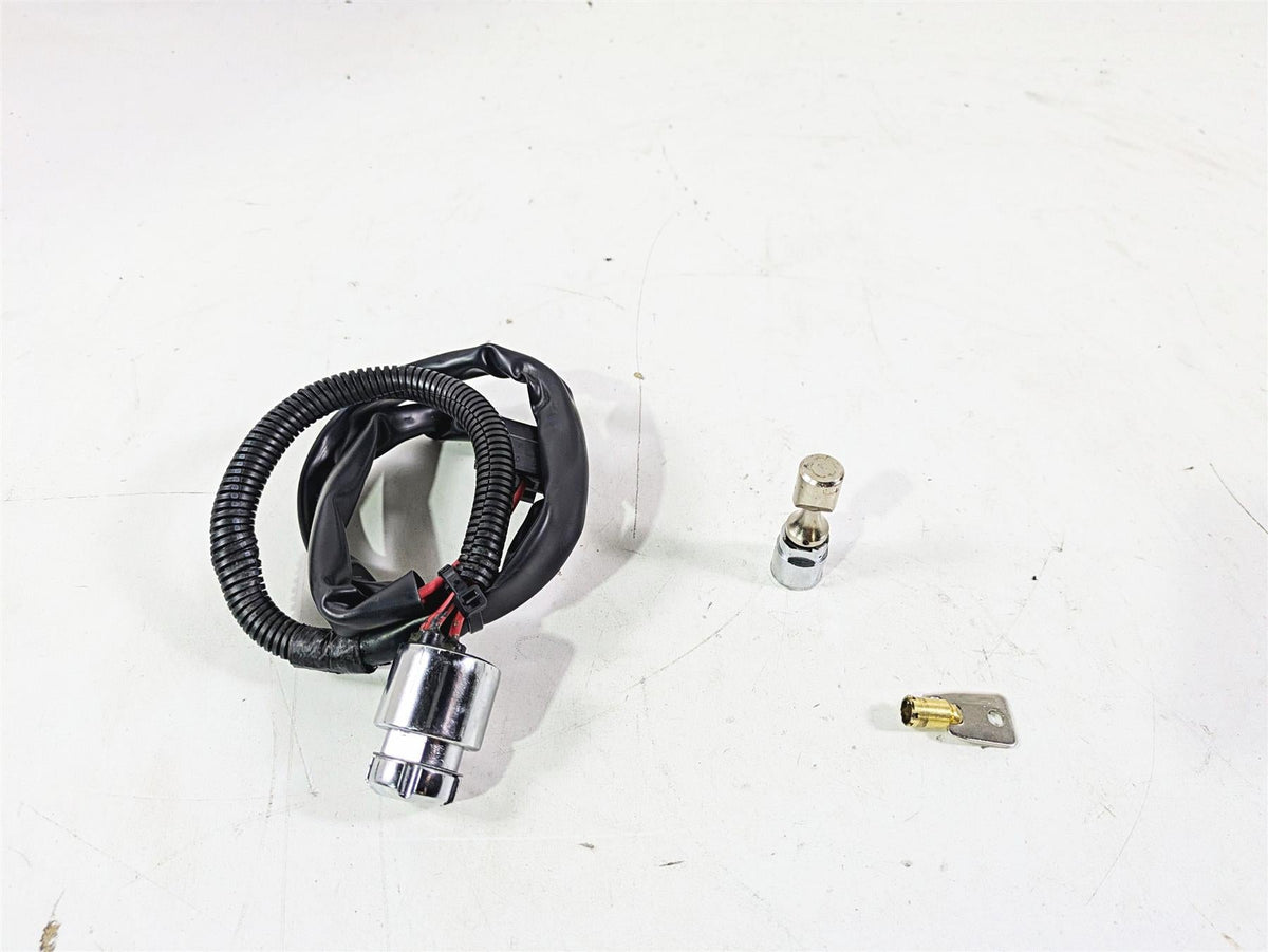2009 Harley FXCWC Softail Rocker Ignition Switch Key Lock Set 71792-08 {{ shop.shopifyCountryName }} - Mototech271