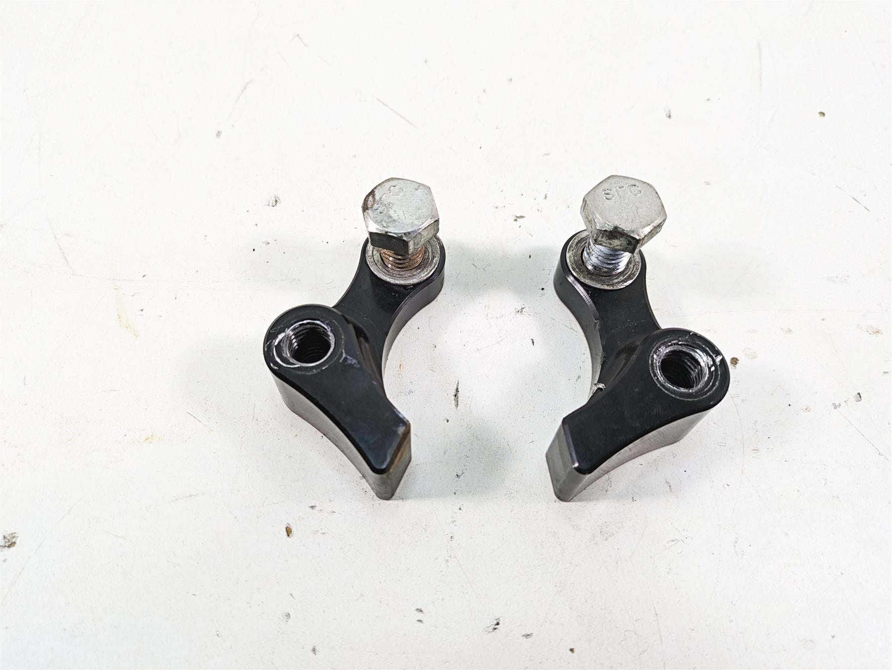 1999 Harley Dyna FXDL Low Rider Rear Lowering Brackets Kt Mounts {{ shop.shopifyCountryName }} - Mototech271