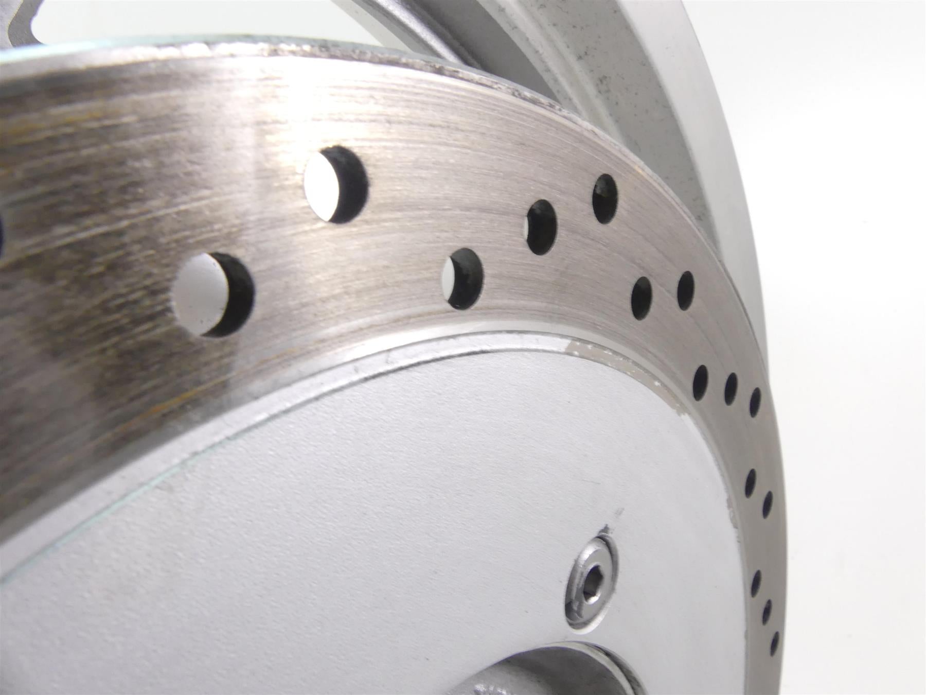2007 Honda VT1100 C2 Shadow Straight 18x3 Front Wheel Rim & Rotor 44650-MCK-A03 {{ shop.shopifyCountryName }} - Mototech271