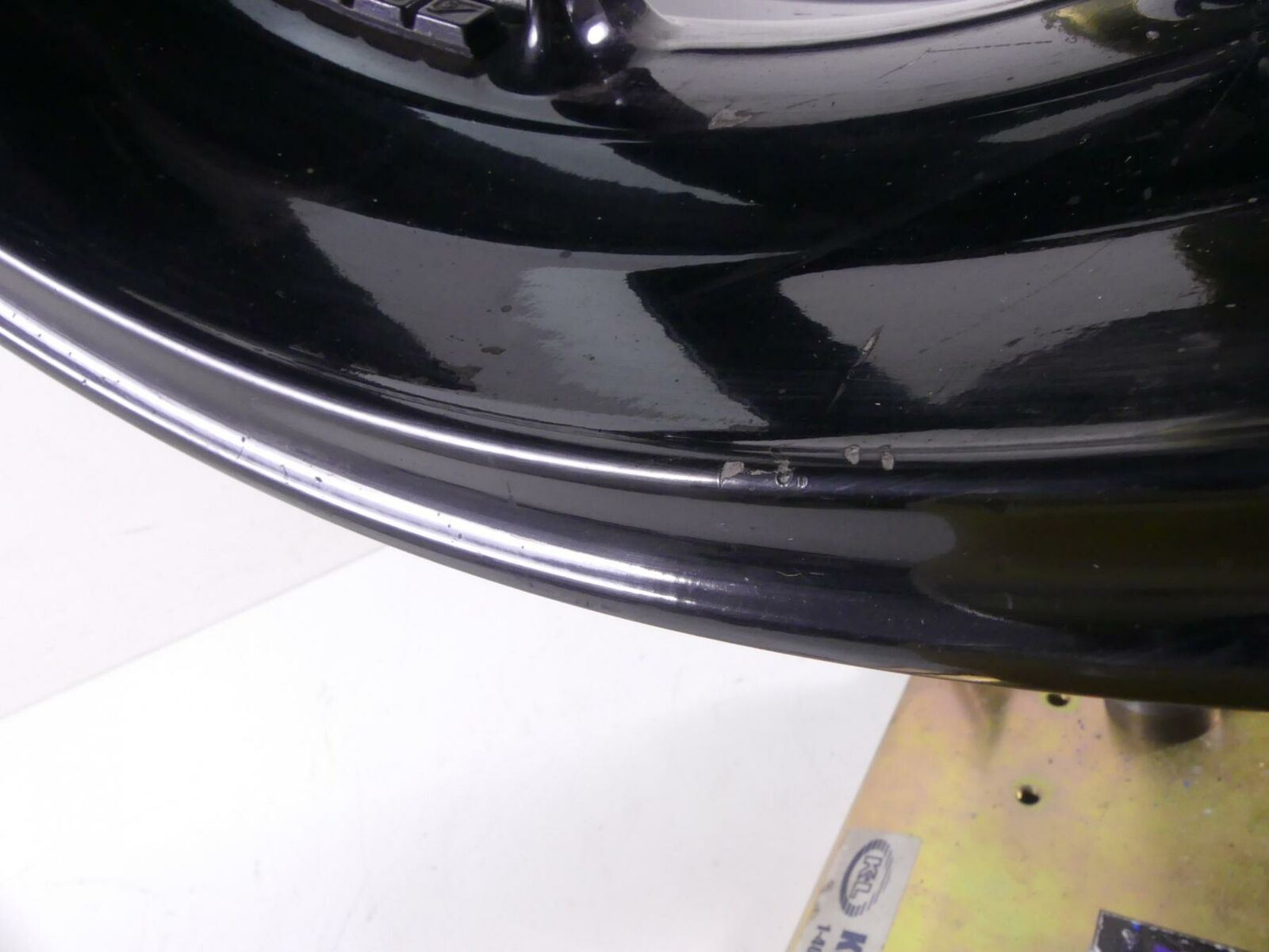2012 BMW S1000RR K46 Straight Rear Wheel Rim 17x6 + Vortex Sprocket 36317721079 {{ shop.shopifyCountryName }} - Mototech271