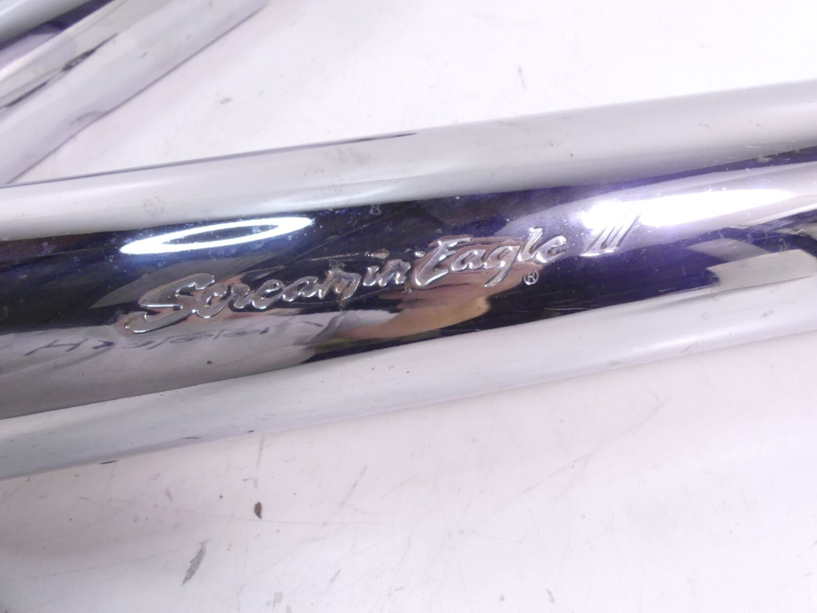2002 Harley FLSTCI Softail Heritage Screamin Eagle II 2 Muffler Pipe Set 80448-F {{ shop.shopifyCountryName }} - Mototech271
