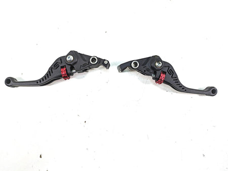 2011 Ducati Hypermotard 1100 Evo SP Asv Short Brake Clutch Lever Set BRF350-SK {{ shop.shopifyCountryName }} - Mototech271