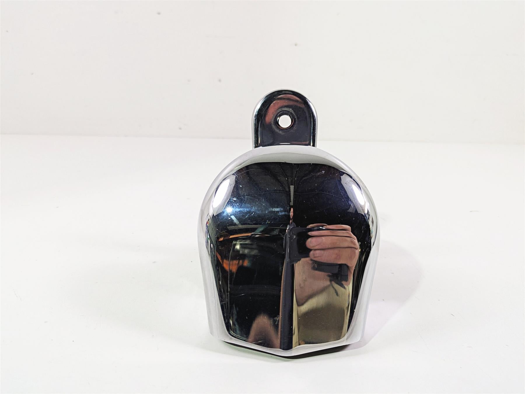 1999 Harley Touring FLHTCUI E-Glide Horn & Chrome Cover 61300478A