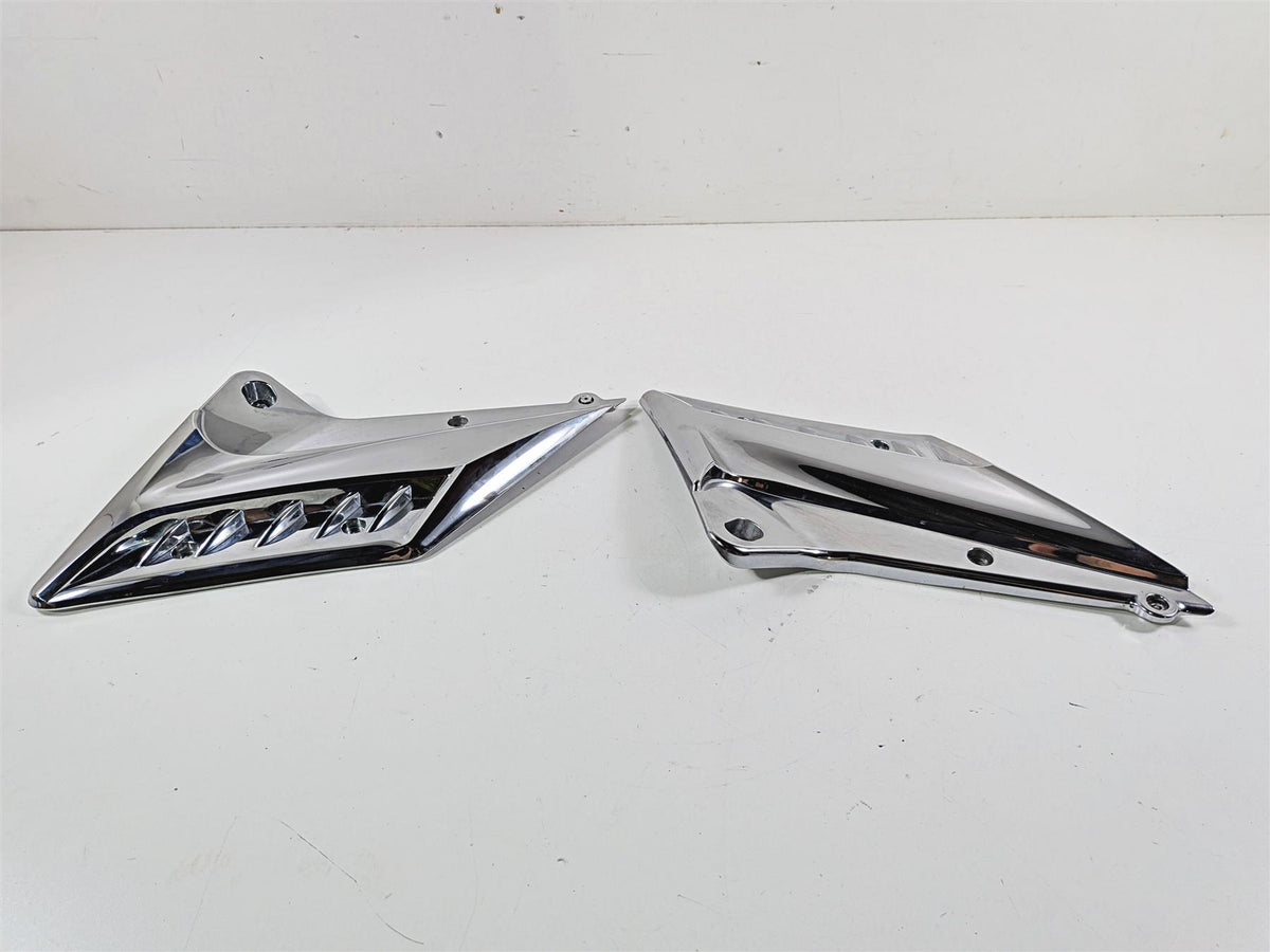 2009 Yamaha Waverunner FX1800 Cruiser Chrome Side Cover Set F1W-U377G-01 {{ shop.shopifyCountryName }} - Mototech271
