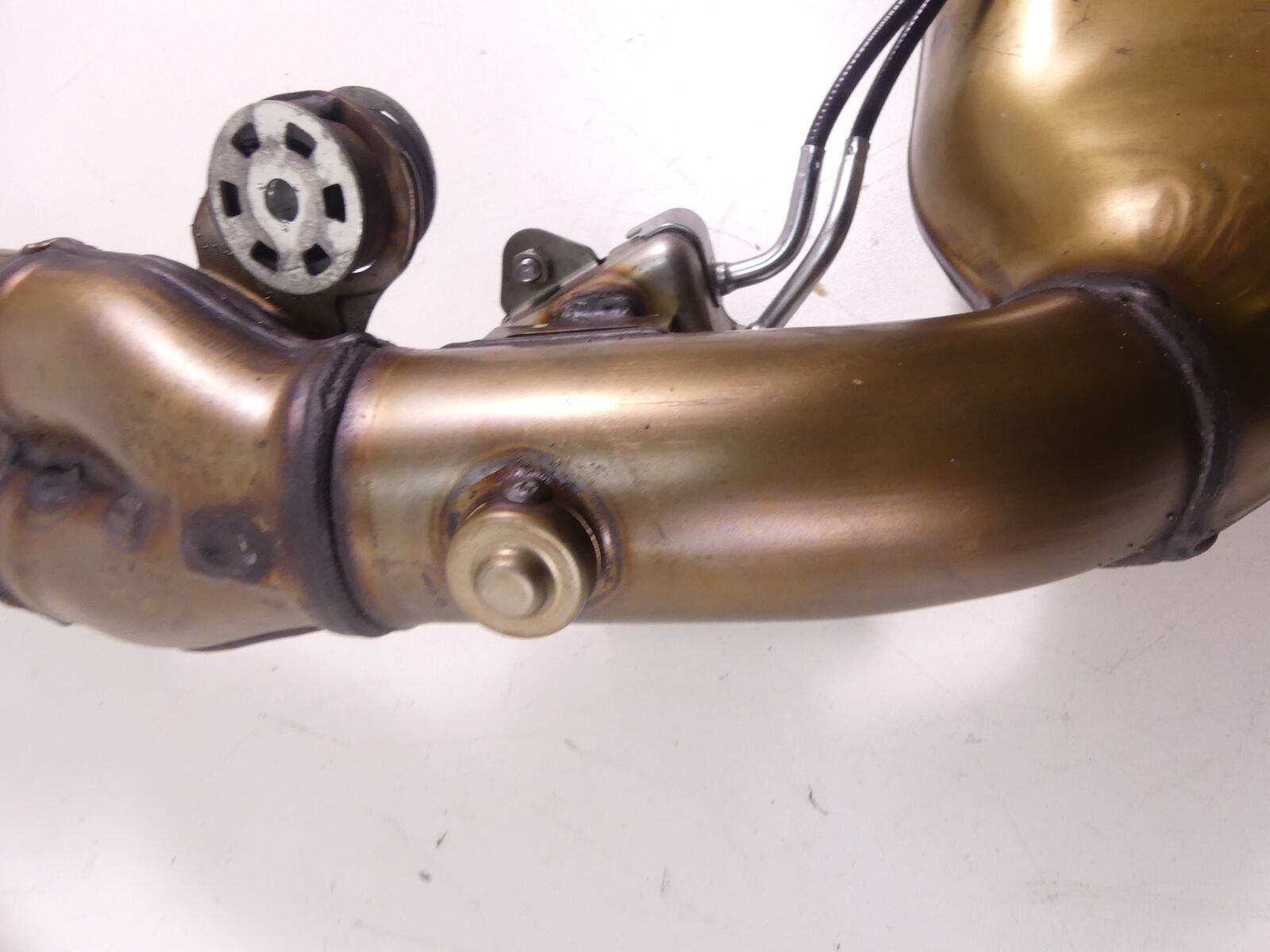 2012 Honda CBR600RR Stock Header Manifold Pipe Servo 18150-MFJ-A41 31420-MFJ-A42 {{ shop.shopifyCountryName }} - Mototech271